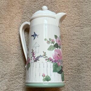 Pfaltzgraff Green and White Lid